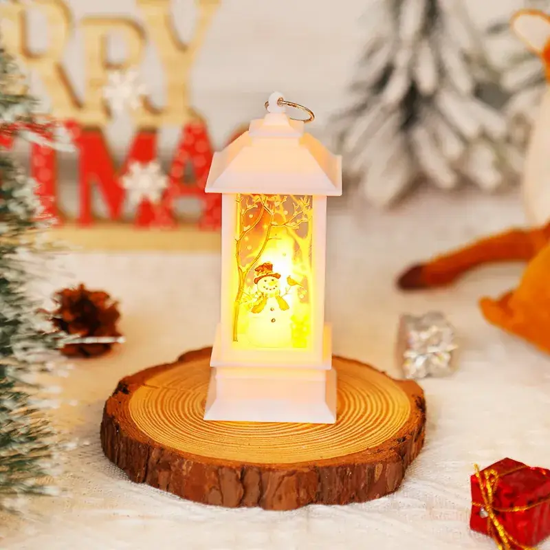 Christmas Wind Lamp with Snowman Design for Home Decor - Image 2