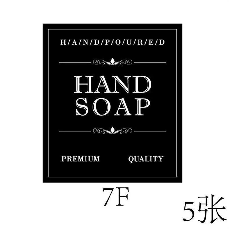 12 Shampoo Body Soap Bottle Waterproof Stickers Body Cleaner Sub-packaging Bottle Label Stickers — feature 12