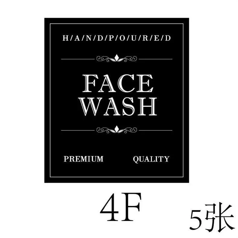 12 Shampoo Body Soap Bottle Waterproof Stickers Body Cleaner Sub-packaging Bottle Label Stickers — feature 9