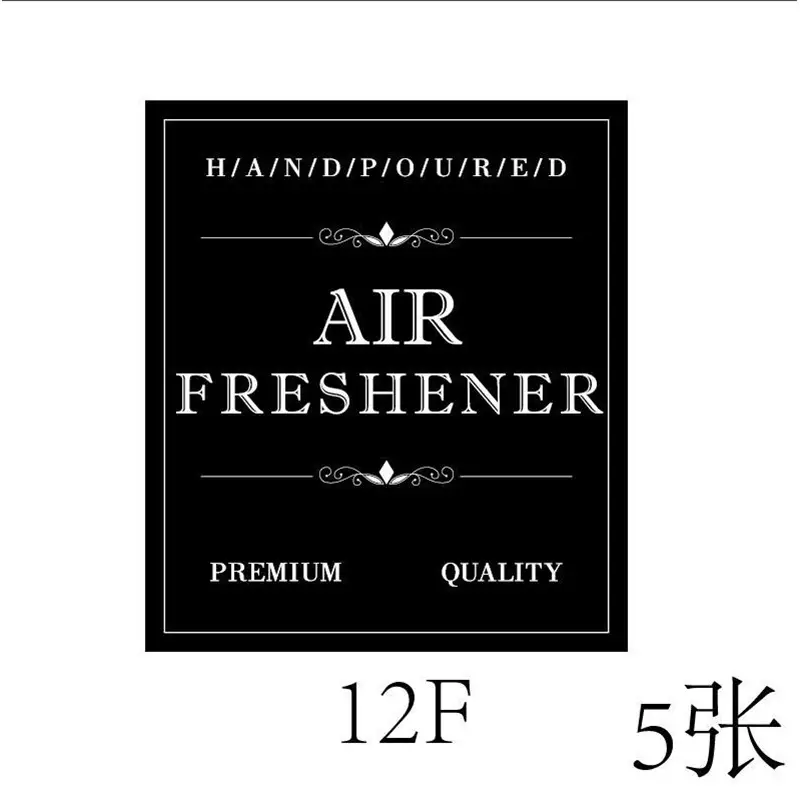 12 Shampoo Body Soap Bottle Waterproof Stickers Body Cleaner Sub-packaging Bottle Label Stickers