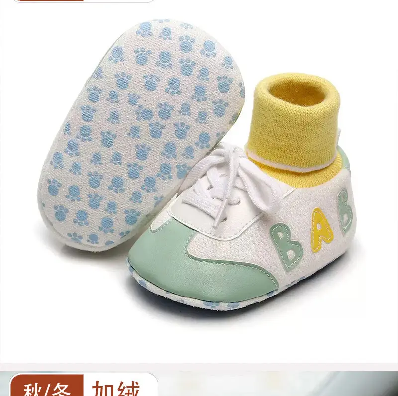 Baby Shoes Soft Cotton Warm Autumn Winter 0-6 Months — feature 16