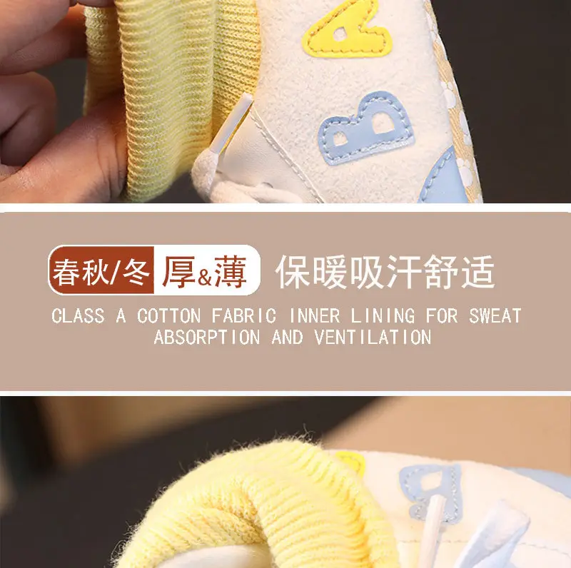Baby Shoes Soft Cotton Warm Autumn Winter 0-6 Months — feature 6