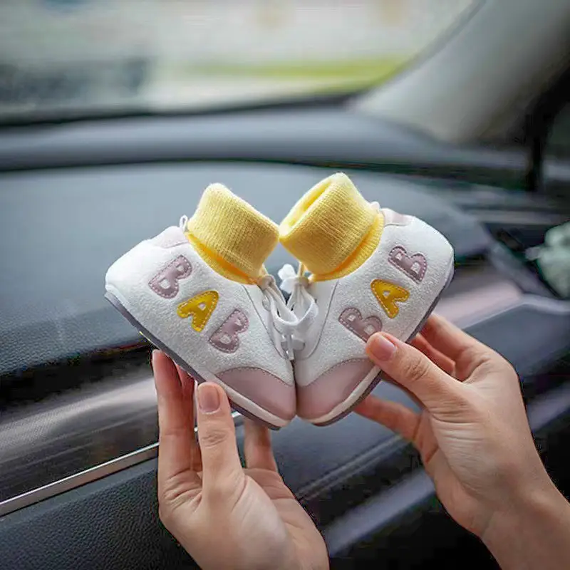 Baby Shoes Soft Cotton Warm Autumn Winter 0-6 Months