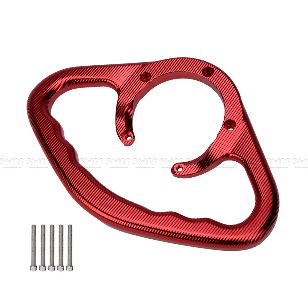 Red Metal Fuel Tank Cover Armrest for Benelli 600 — feature 3