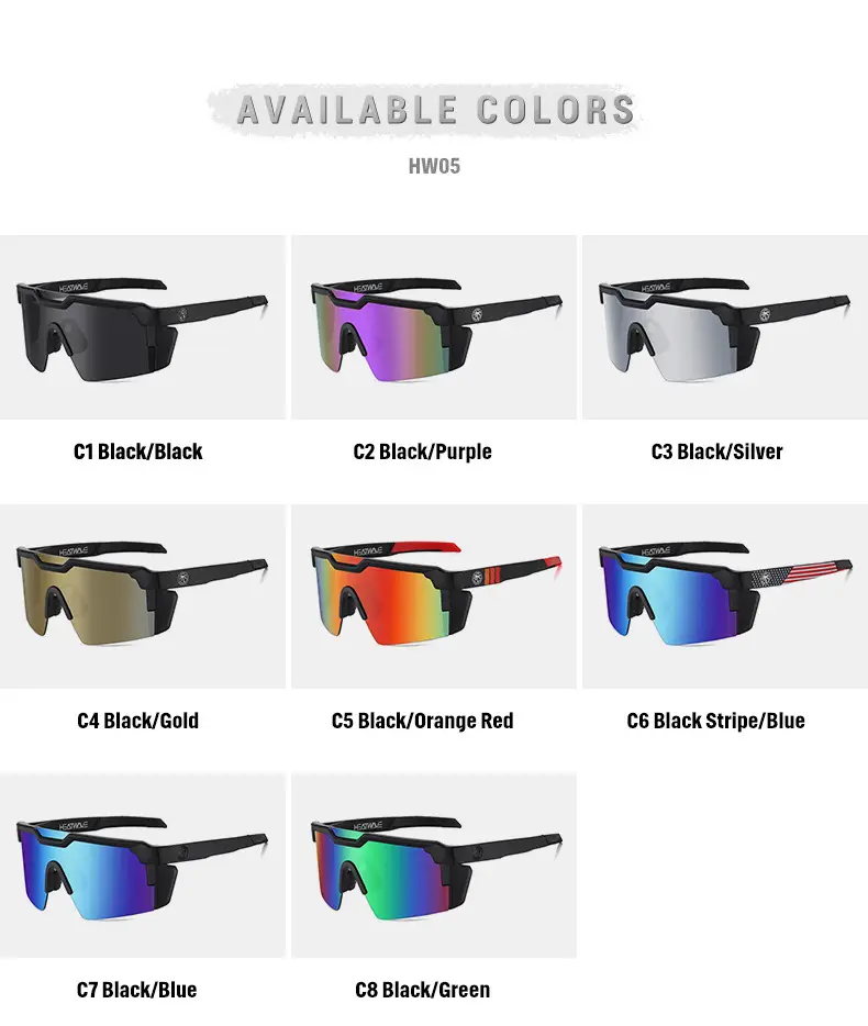 Cross-border Hot Wave Riding Eye Glasses Blue Gradient Real Film Outdoor Sports Sunglasses — feature 18