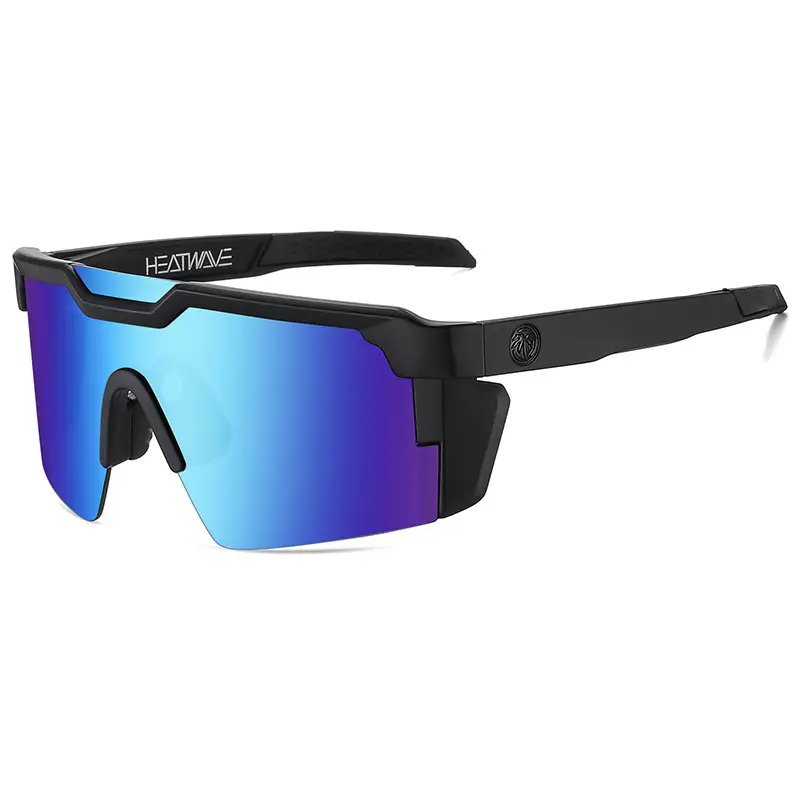 Cross-border Hot Wave Riding Eye Glasses Blue Gradient Real Film Outdoor Sports Sunglasses