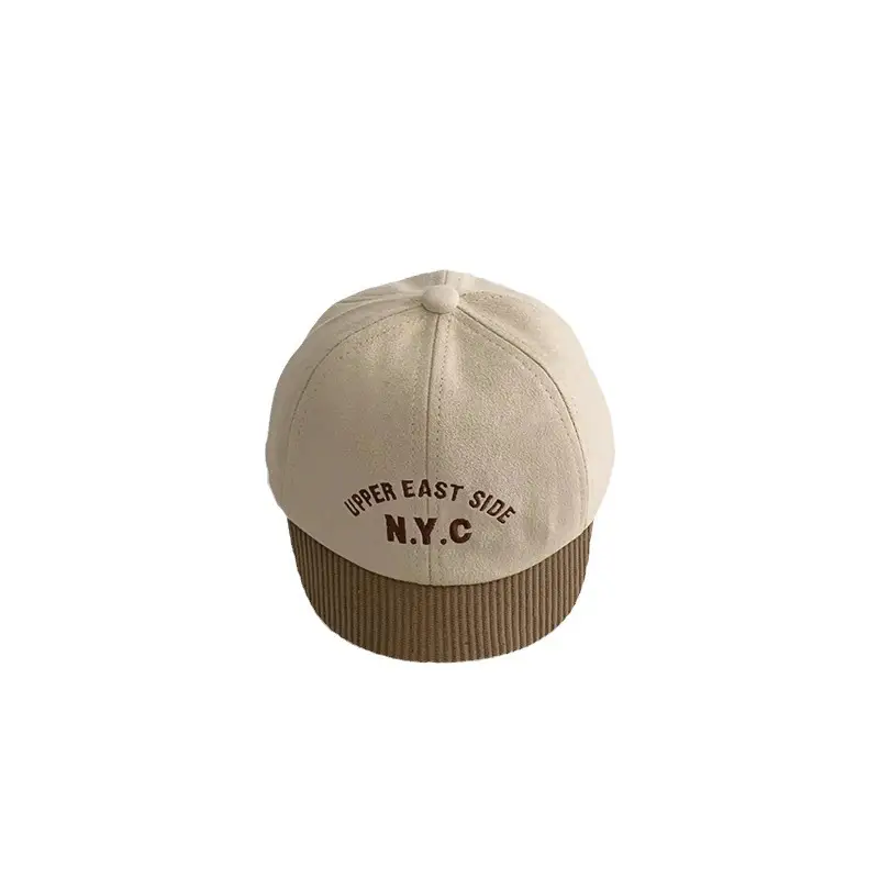 Brown Wool Cap with "Ever East Oil N.Y.C" Design - Image 11