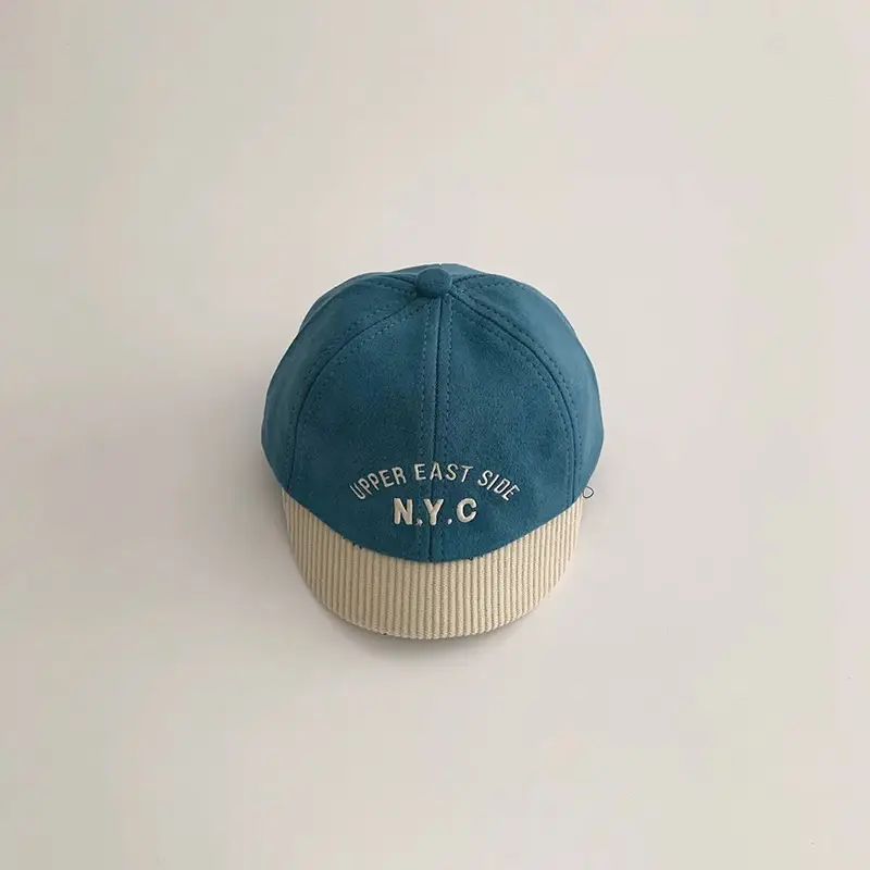 Brown Wool Cap with "Ever East Oil N.Y.C" Design - Image 5