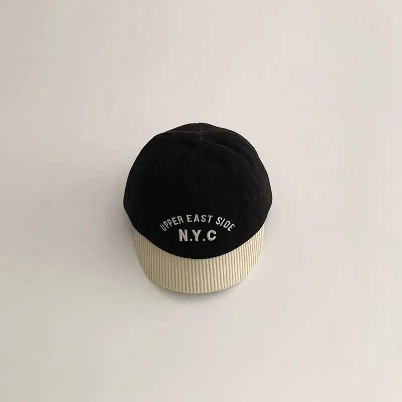 Brown Wool Cap with "Ever East Oil N.Y.C" Design - Image 6