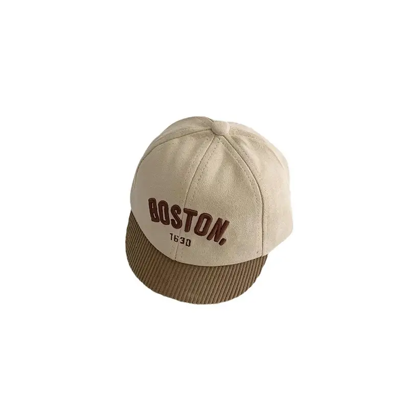Boston Letter Baby Cap Winter Warm Windproof - Image 10