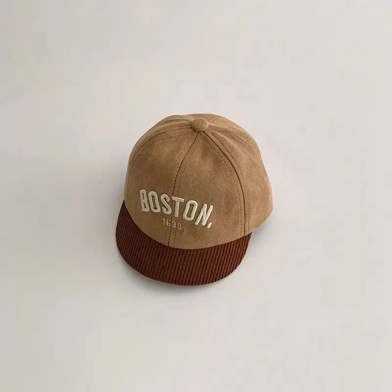 Boston Letter Baby Cap Winter Warm Windproof - Image 2