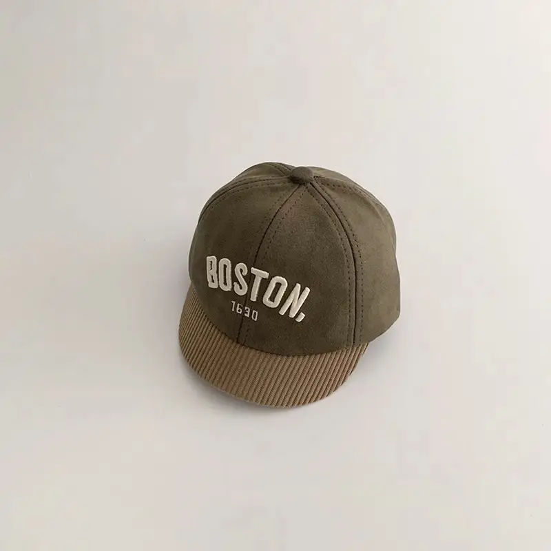 Boston Letter Baby Cap Winter Warm Windproof - Image 4