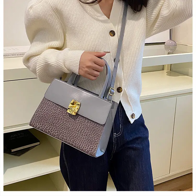 2024 Retro Croc Pattern Women's Handbags — feature 14
