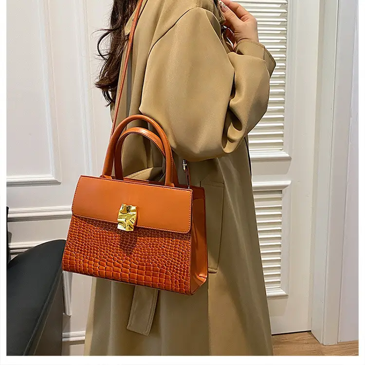 2024 Retro Croc Pattern Women's Handbags — feature 19