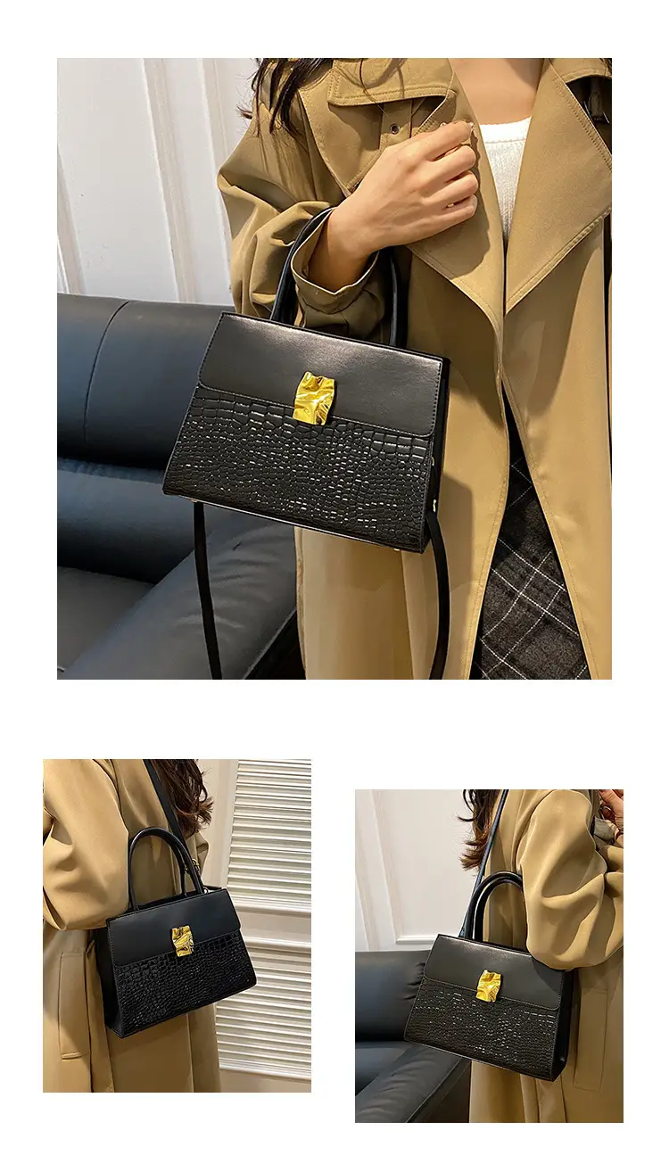 2024 Retro Croc Pattern Women's Handbags — feature 25