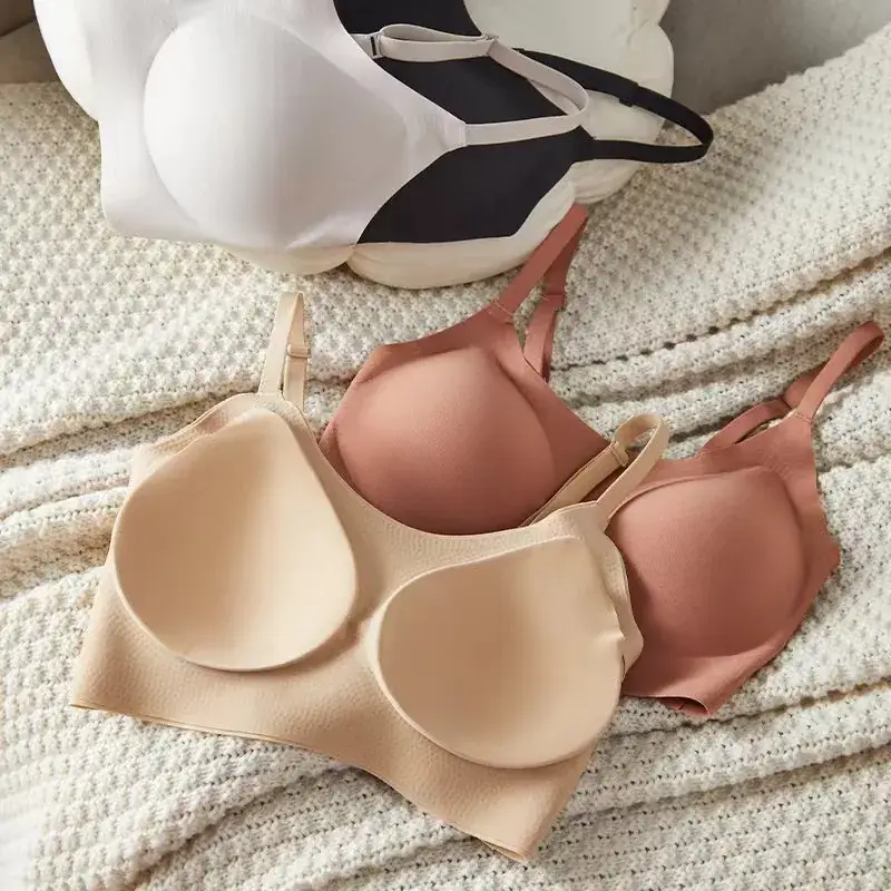 Japanese-style Huajia Non-marking Large Bra Vest Sling Bra Small