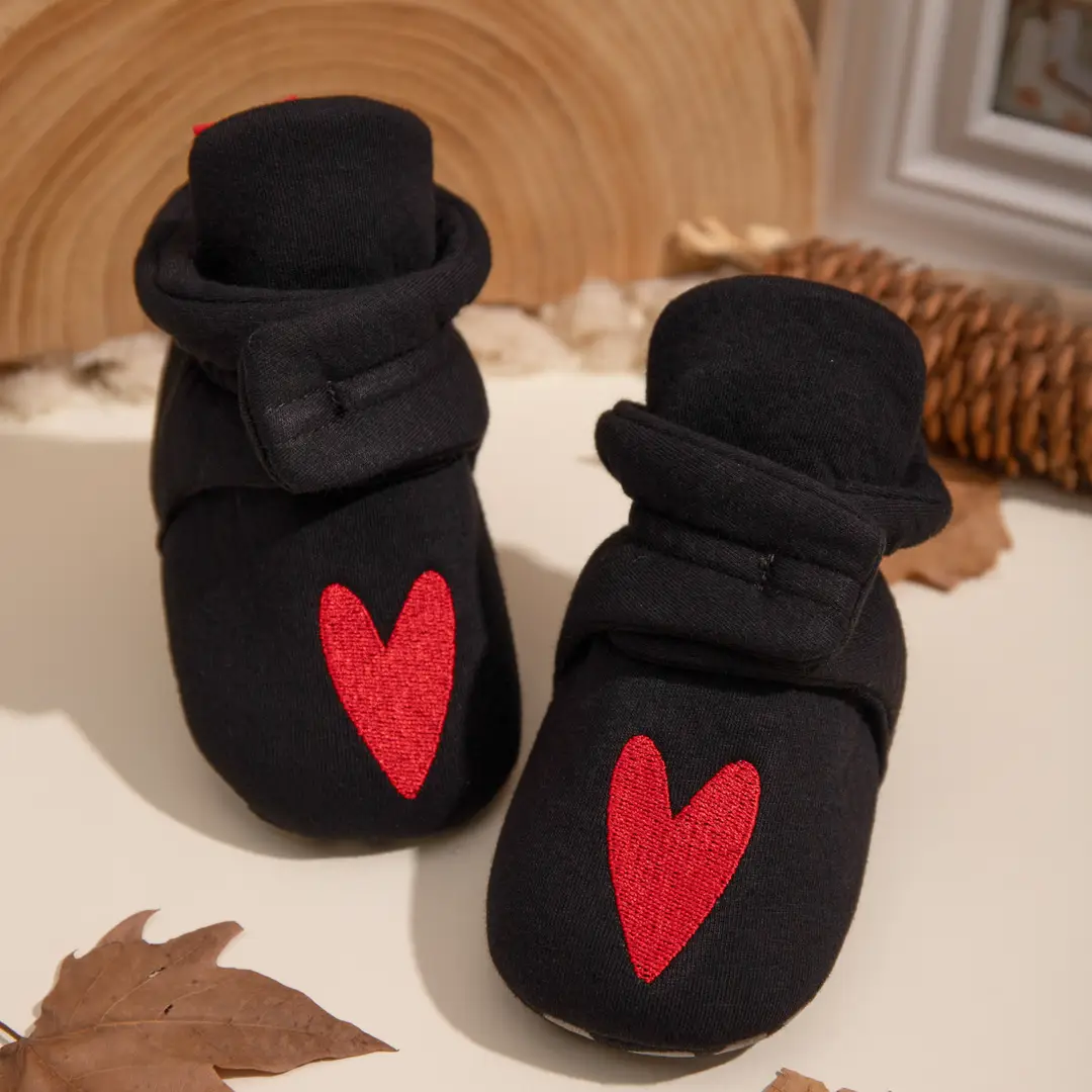 2024 cross-border spring and autumn new baby socks shoes striped non-slip soft bottom baby toddler shoes warm shoes do not drop — feature 15