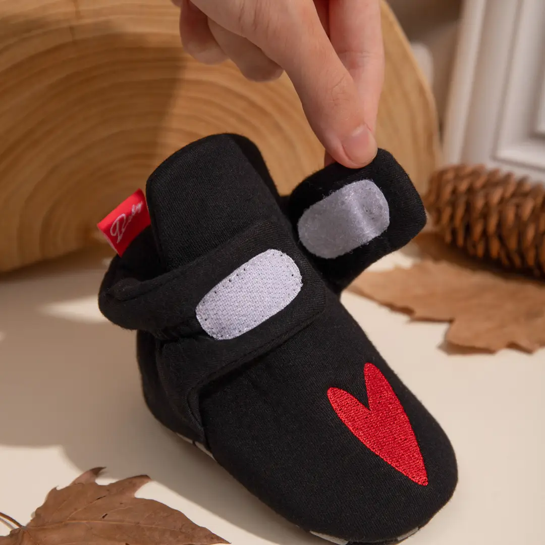 2024 cross-border spring and autumn new baby socks shoes striped non-slip soft bottom baby toddler shoes warm shoes do not drop — feature 16