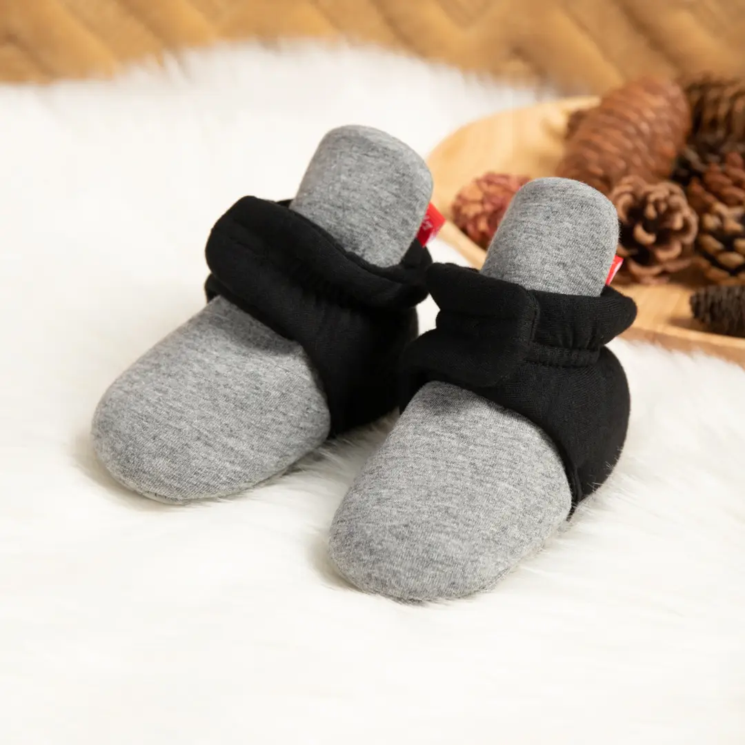2024 cross-border spring and autumn new baby socks shoes striped non-slip soft bottom baby toddler shoes warm shoes do not drop — feature 5