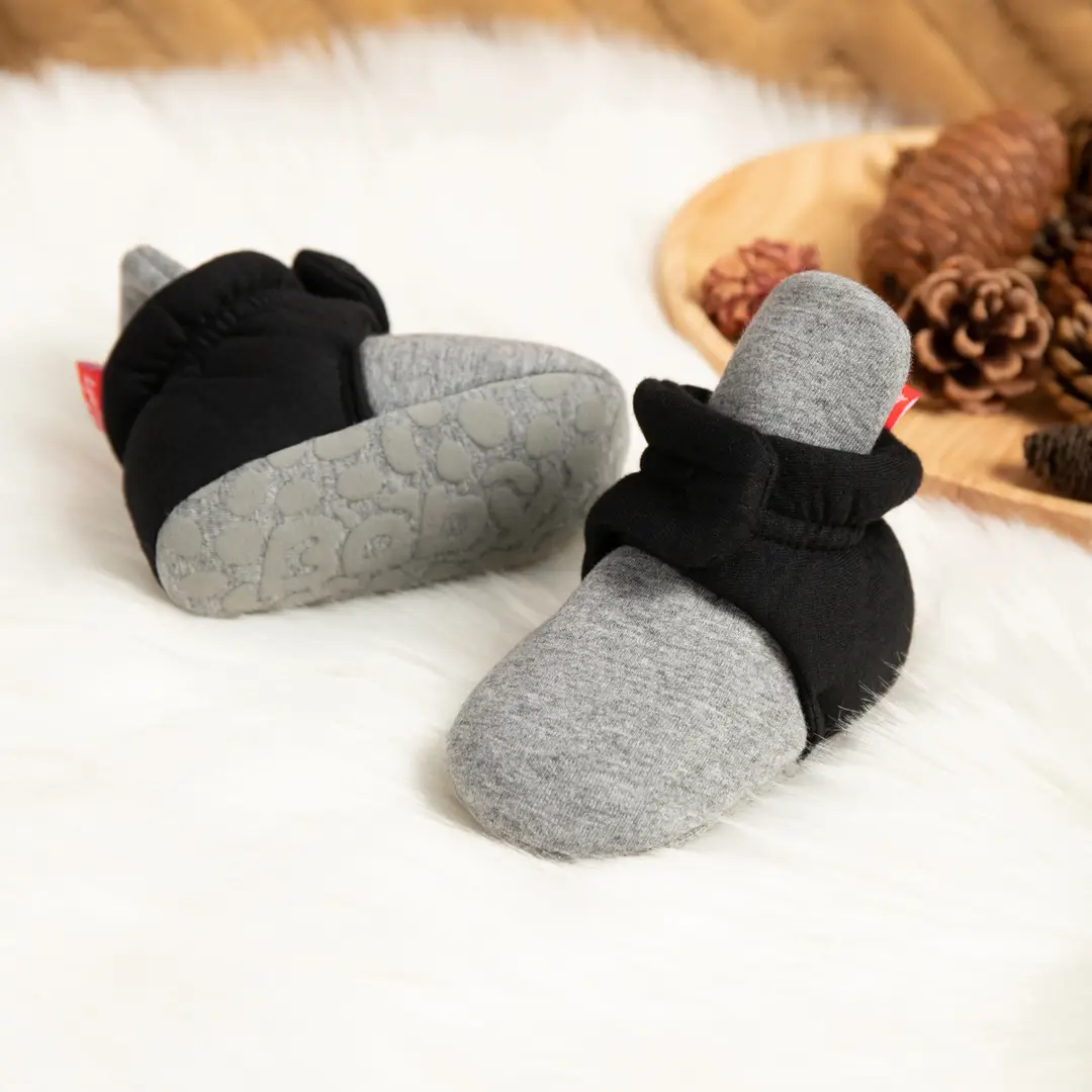 2024 cross-border spring and autumn new baby socks shoes striped non-slip soft bottom baby toddler shoes warm shoes do not drop — feature 6