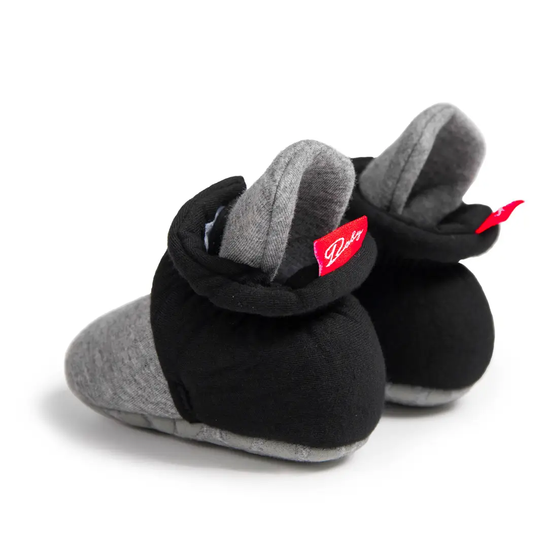 2024 cross-border spring and autumn new baby socks shoes striped non-slip soft bottom baby toddler shoes warm shoes do not drop — feature 8