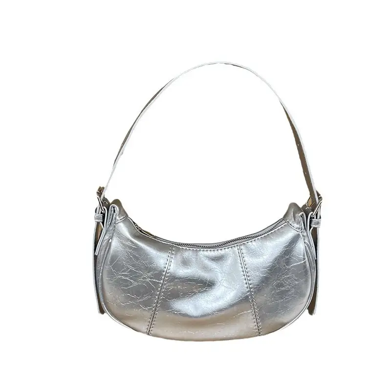 Silver High-End Shoulder Crossbody Bag for Women - Image 7