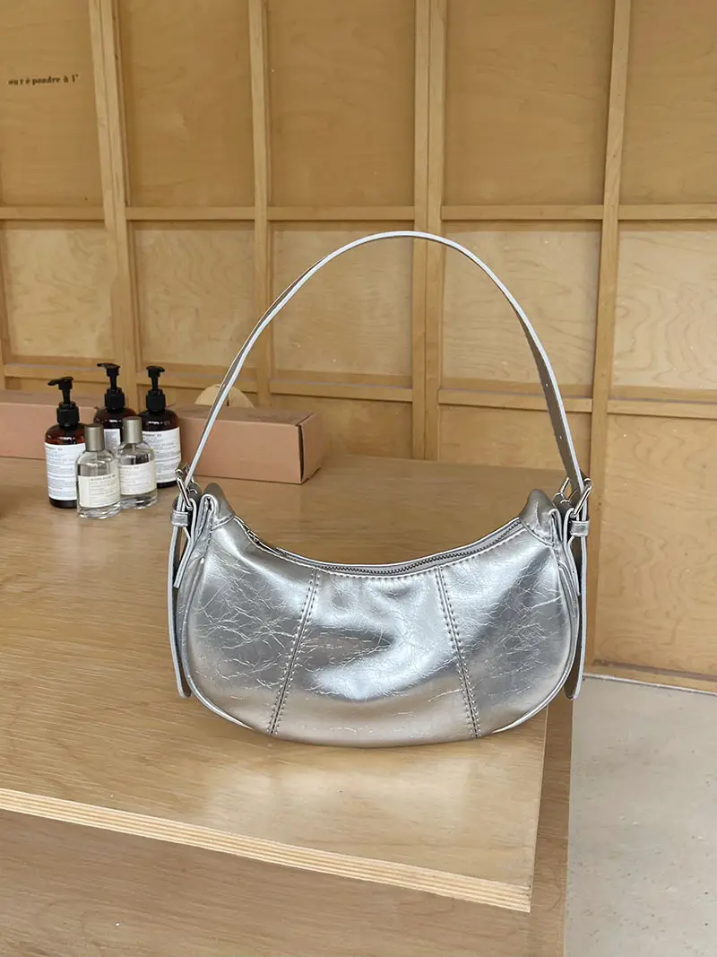 Silver High-End Shoulder Crossbody Bag for Women — feature 1
