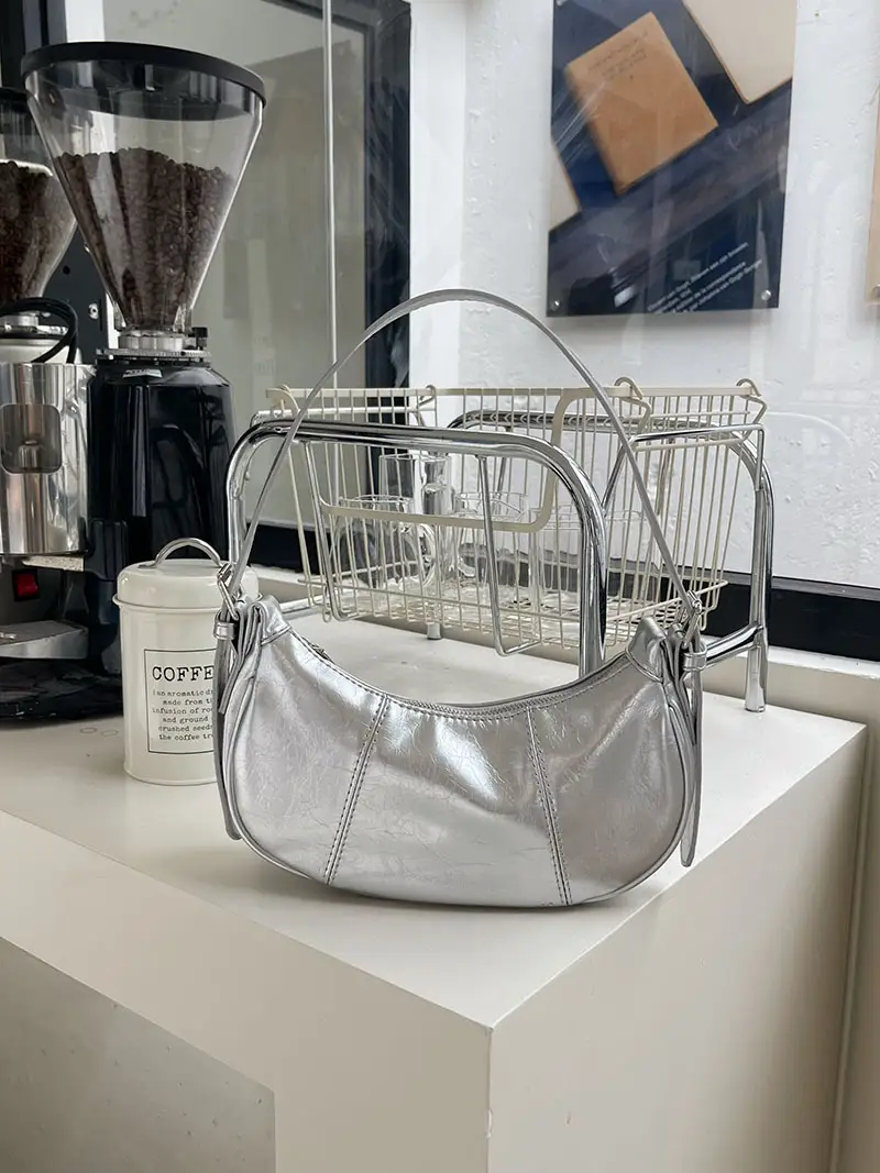 Silver High-End Shoulder Crossbody Bag for Women — feature 8