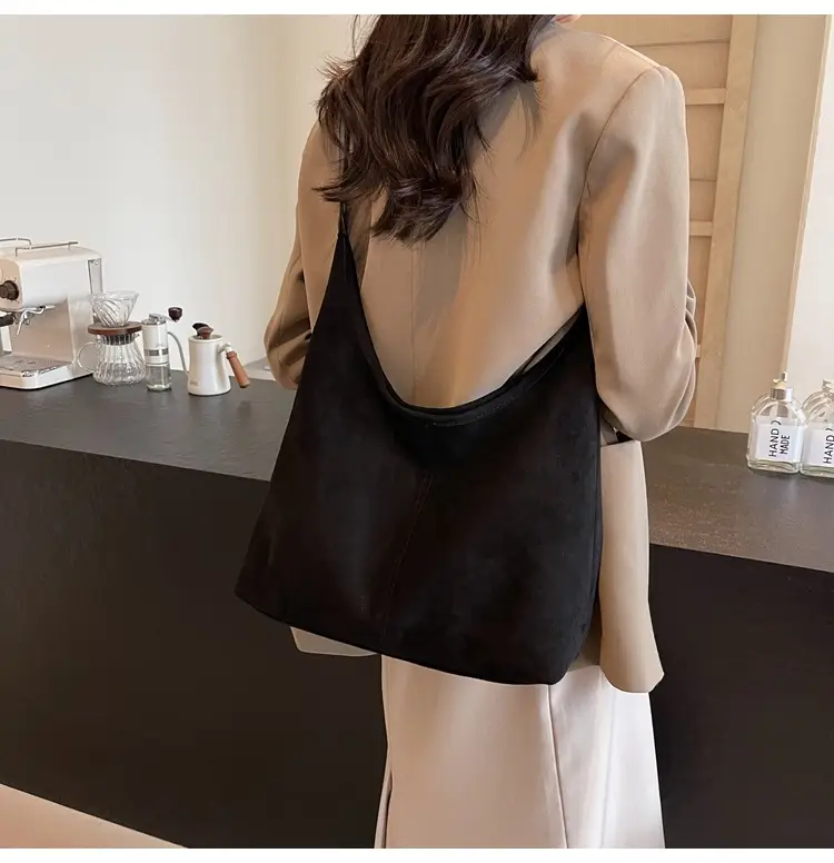 Vintage Suede Commuter Tote Bag for Women 2026 — feature 18