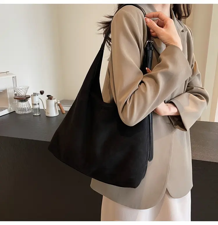 Vintage Suede Commuter Tote Bag for Women 2026 — feature 20