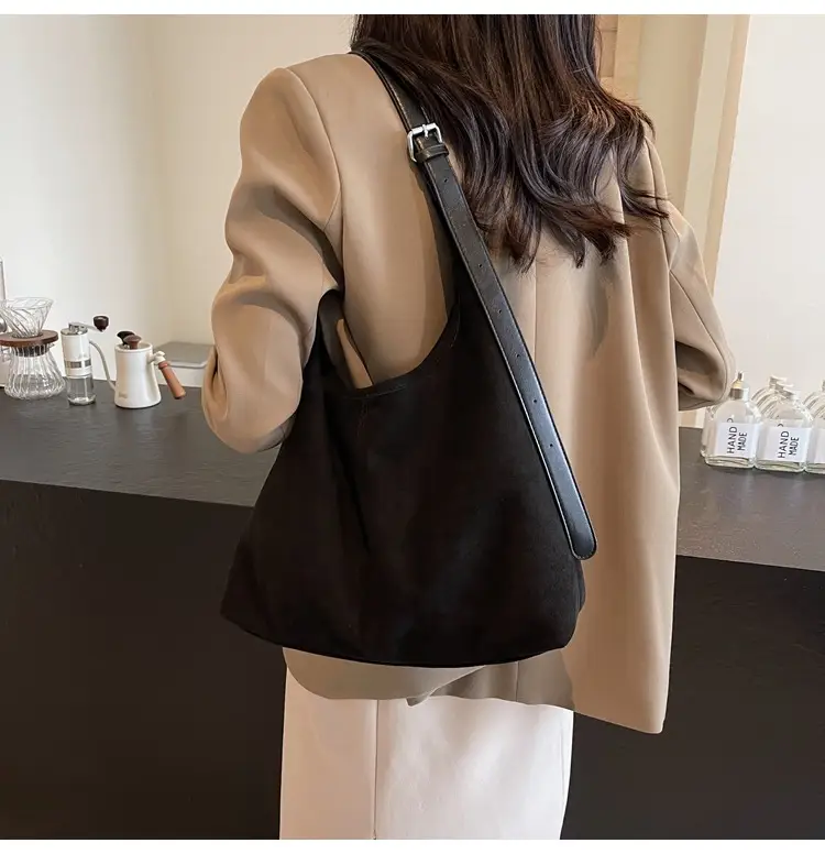 Vintage Suede Commuter Tote Bag for Women 2026 — feature 21