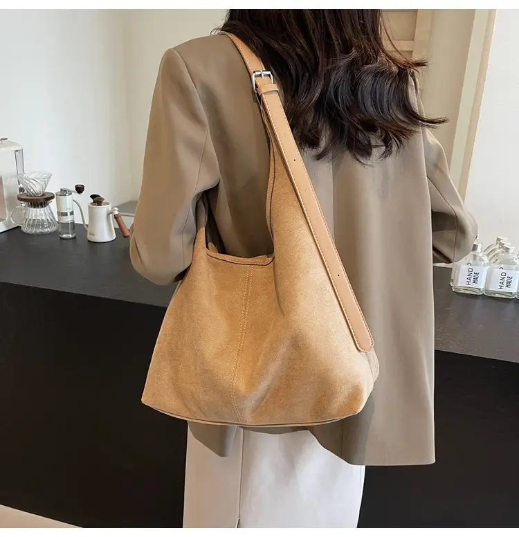 Vintage Suede Commuter Tote Bag for Women 2026 — feature 24