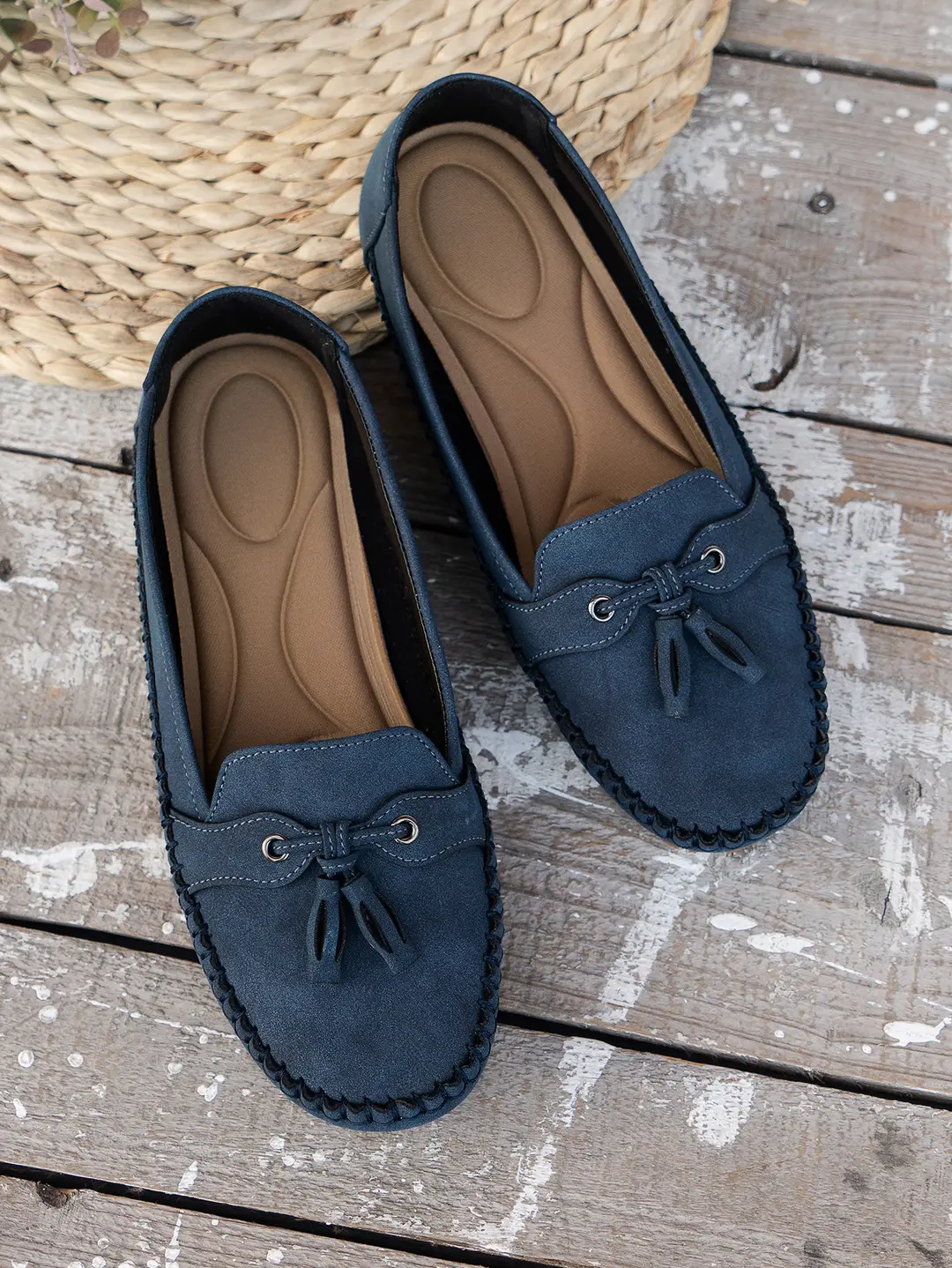 plus size new foreign trade stitching laser ladies flat-bottomed loafers foreign trade cross-border e-commerce supply — feature 11
