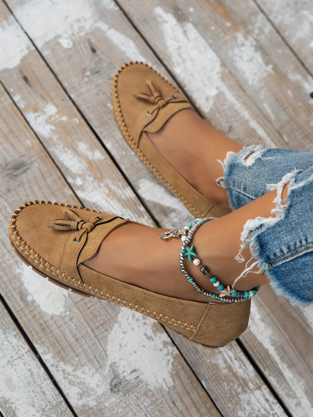 plus size new foreign trade stitching laser ladies flat-bottomed loafers foreign trade cross-border e-commerce supply — feature 20