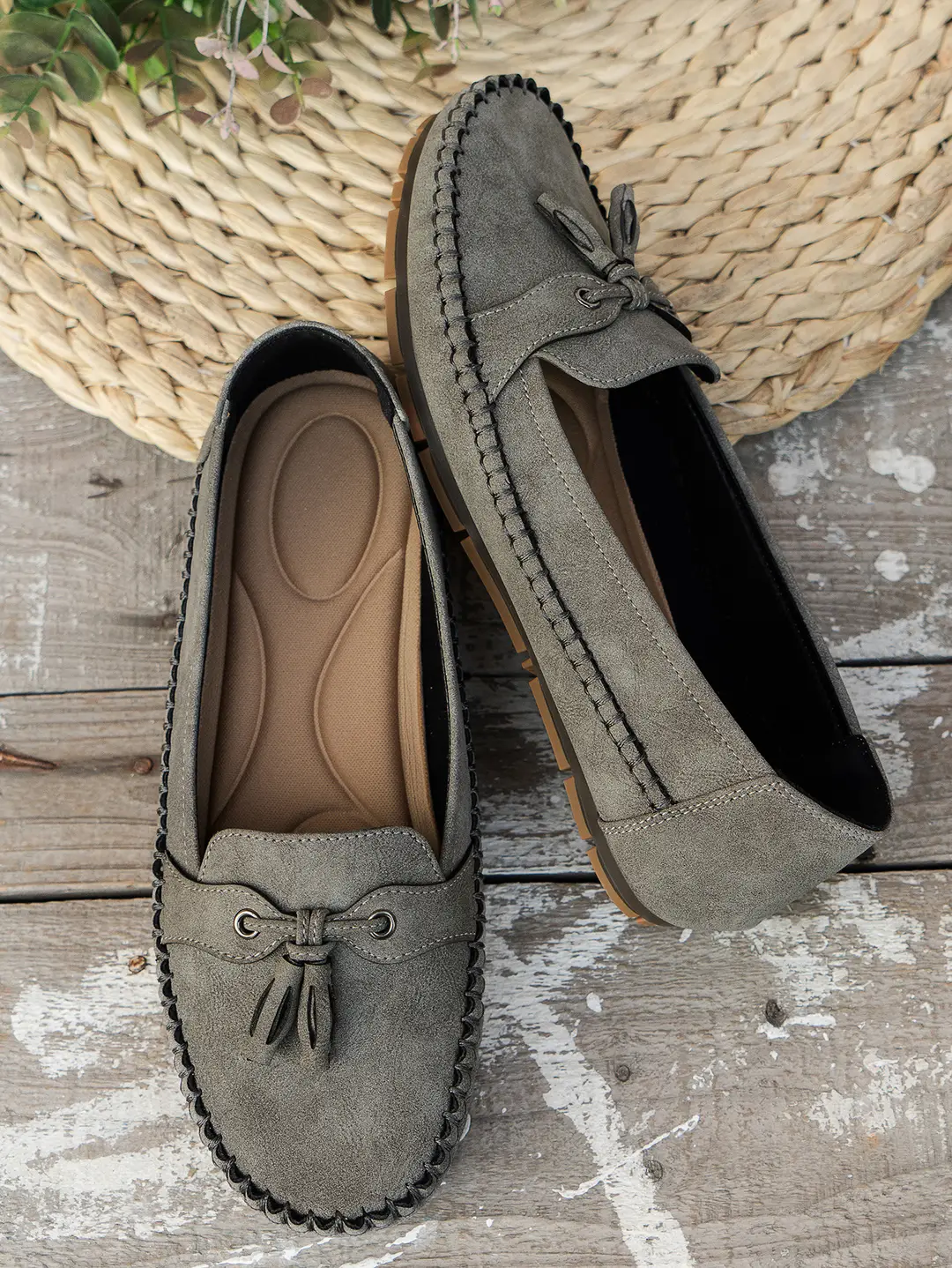 plus size new foreign trade stitching laser ladies flat-bottomed loafers foreign trade cross-border e-commerce supply — feature 5
