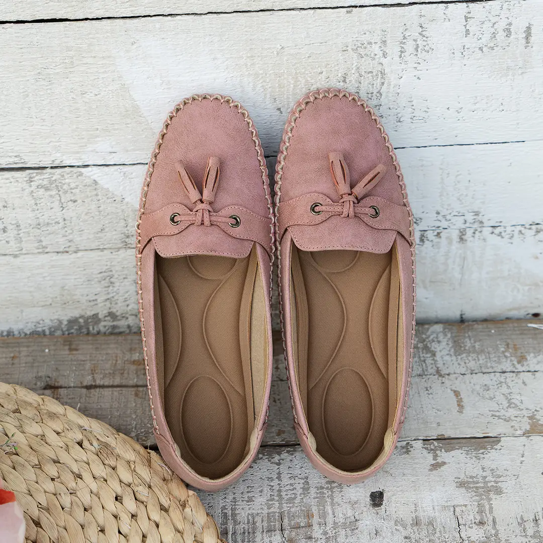 plus size new foreign trade stitching laser ladies flat-bottomed loafers foreign trade cross-border e-commerce supply - Image 2