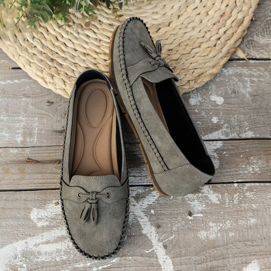 plus size new foreign trade stitching laser ladies flat-bottomed loafers foreign trade cross-border e-commerce supply - Image 3
