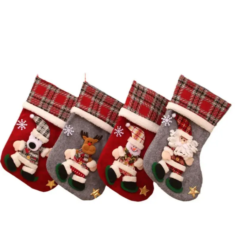 Christmas Doll Socks for Kids Gift Bag - Image 9