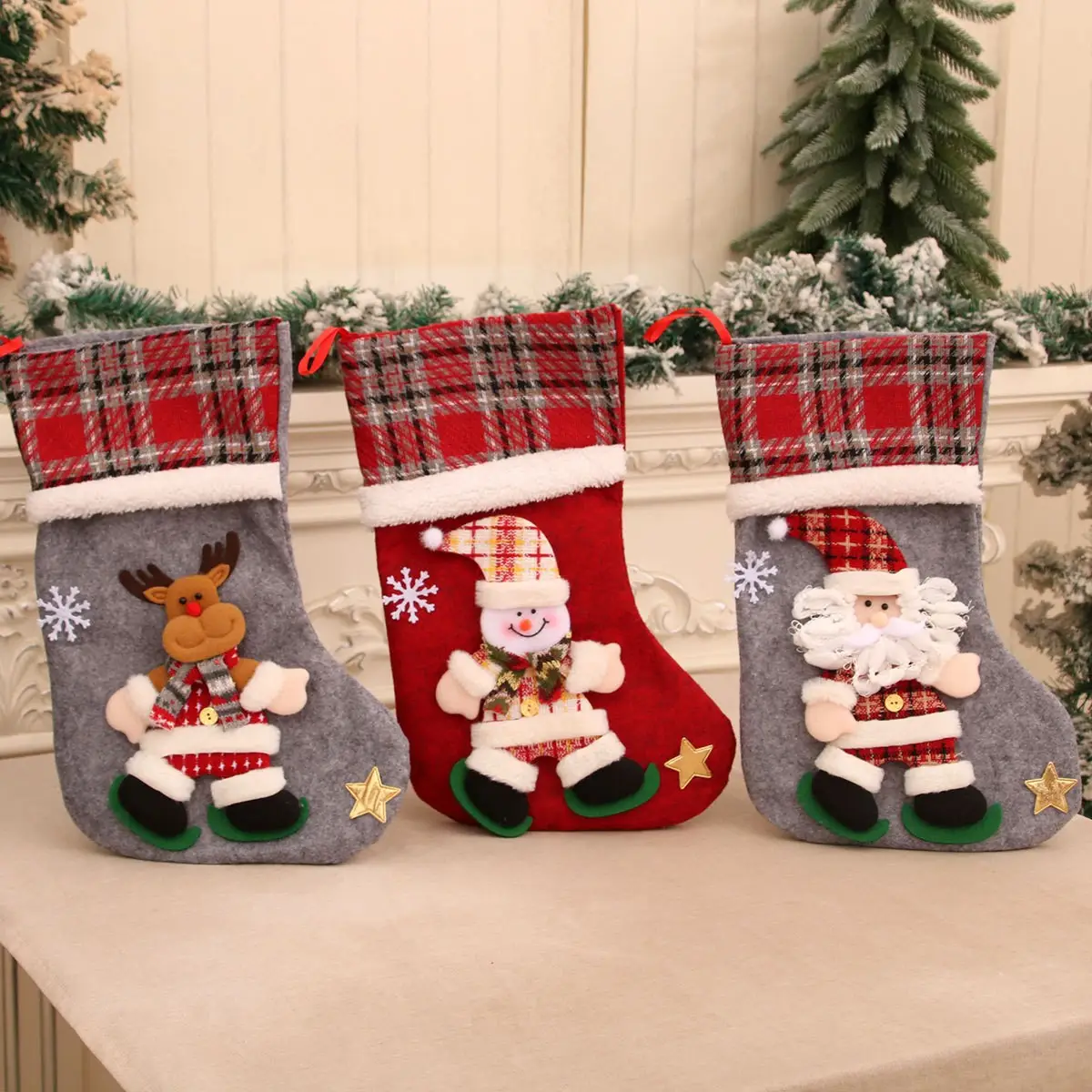 Christmas Doll Socks for Kids Gift Bag — feature 4