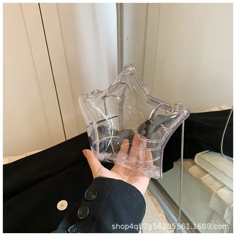 Red Star Shape Acrylic Shoulder Bag for Women — feature 10