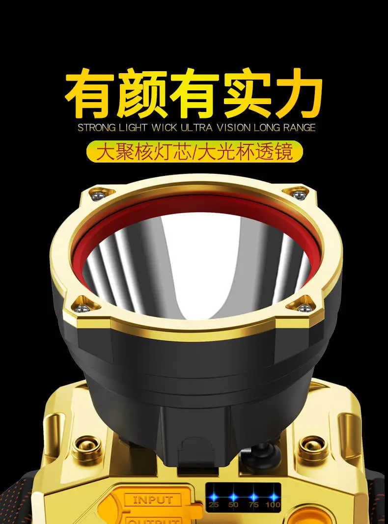 Ultra-Bright Cross-Border Headlight with Long Battery Life β feature 2