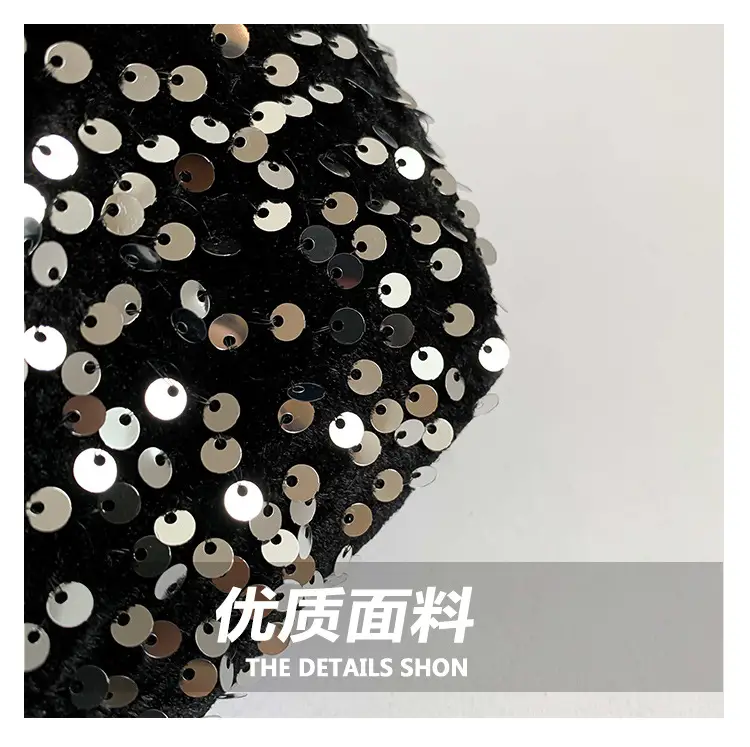 Black Sequin Shoulder Bag Women 2024 Autumn Work Commute — feature 6