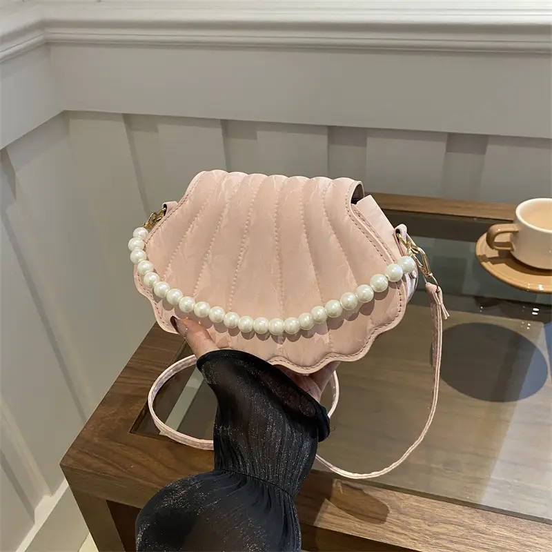 Pearl Embellished Pearl Crossbody Bag for Women