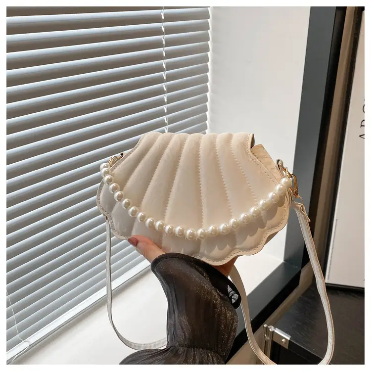 Pearl Embellished Pearl Crossbody Bag for Women
