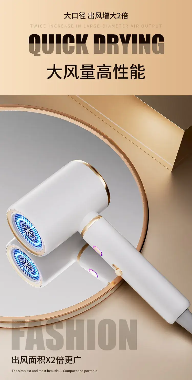 2400W Negative Ion Hair Dryer for Salon & Student Use — feature 3