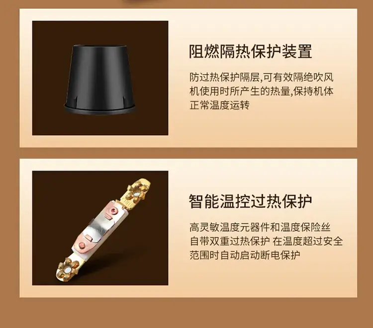 2400W Negative Ion Hair Dryer for Salon & Student Use — feature 9