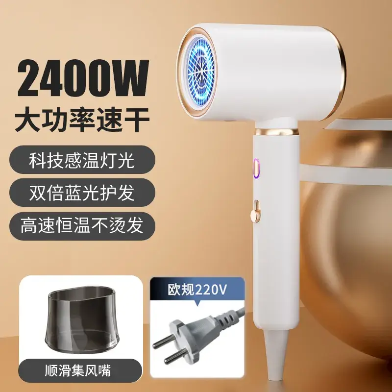 2400W Negative Ion Hair Dryer for Salon & Student Use - Image 2
