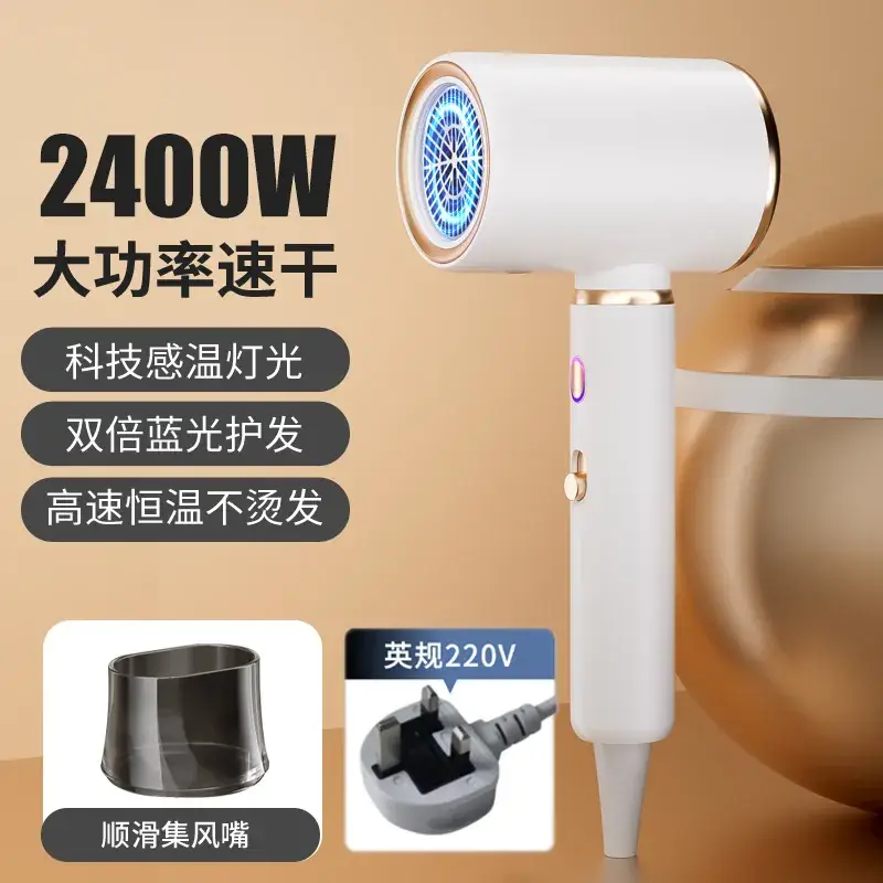2400W Negative Ion Hair Dryer for Salon & Student Use - Image 3