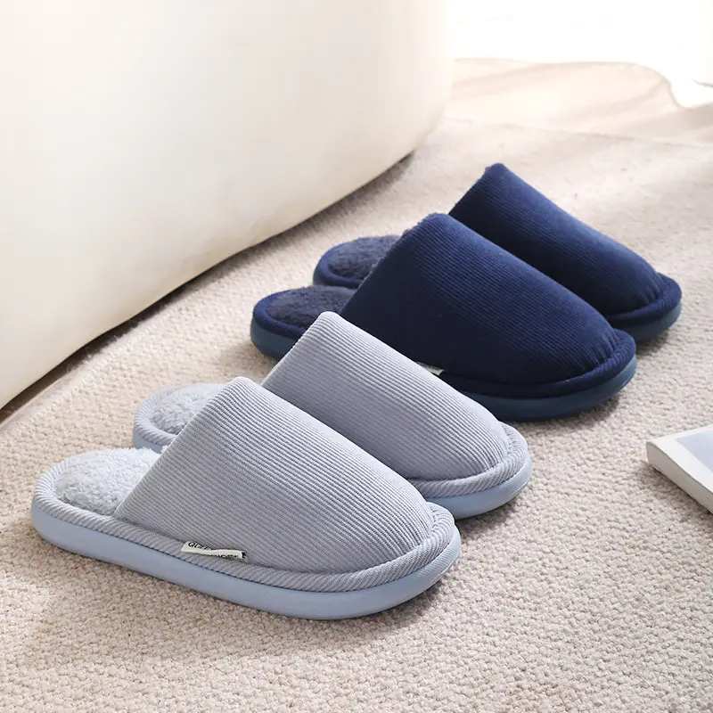 Cotton Slippers for Women Autumn and Winter Non-Slip Indoor Home 2026 Warm Fleece-Lined Cotton Shoes for Women 2026 Winter New Style - Image 10