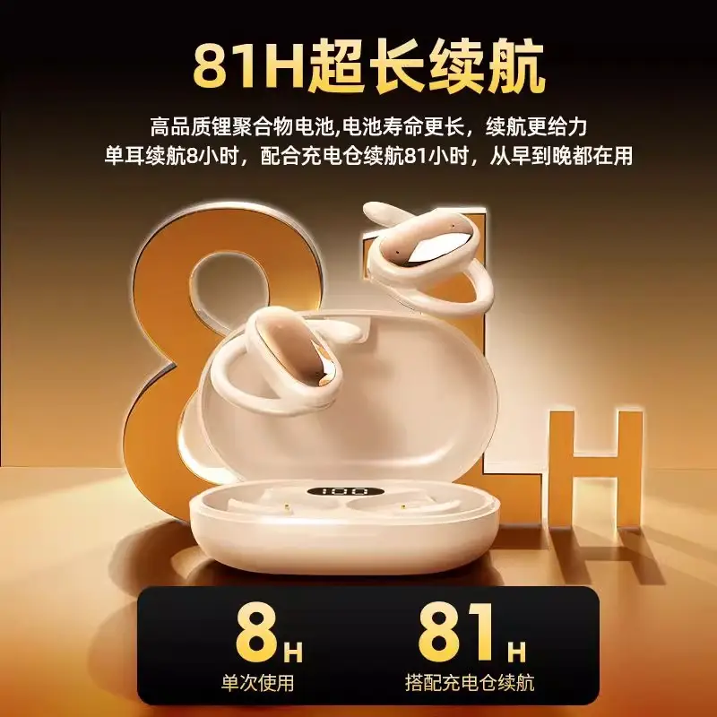 Over-Ear Wireless Bluetooth Headphones with Long Battery Life - Image 7